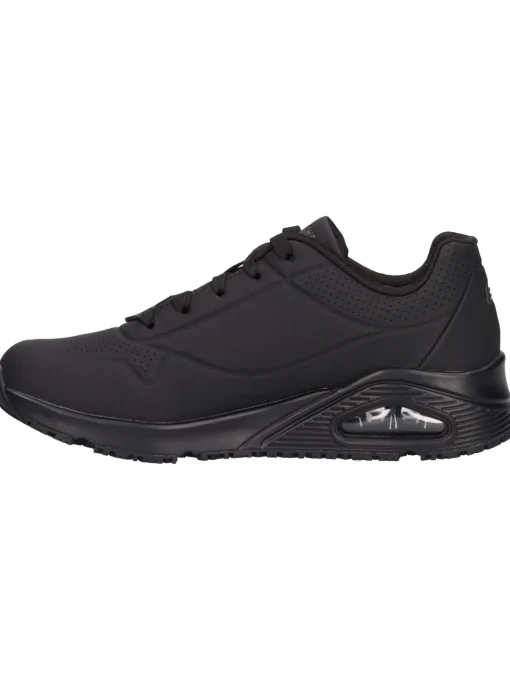 Scarpa da lavoro Skechers Uno Air-Cooled da donna nera