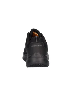 Scarpa da lavoro Skechers Arch-Fit da donna nera