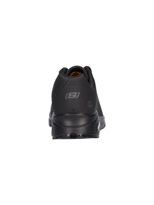 Scarpa da lavoro Skechers da uomo nera