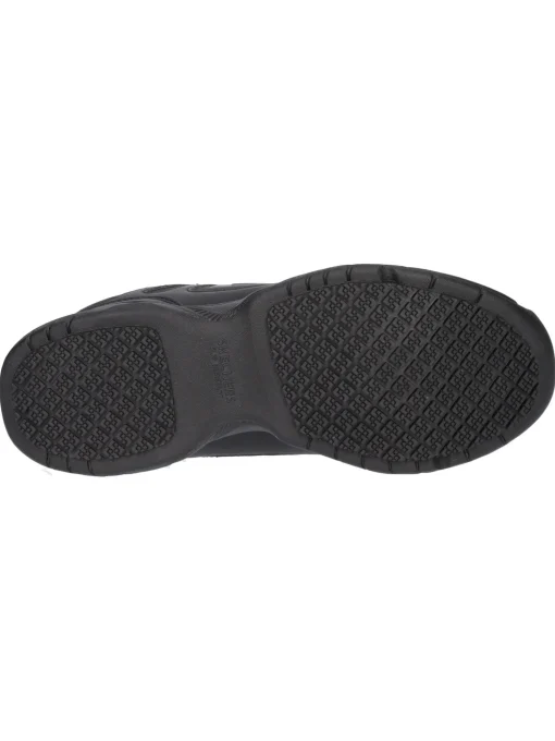 Scarpa da lavoro Skechers Relaxed Fit da donna nera