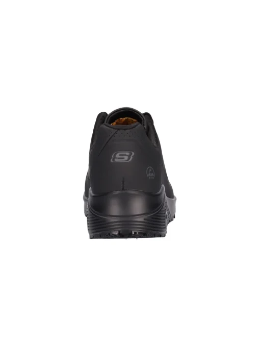Scarpa da lavoro Skechers Uno Air-Cooled da donna nera