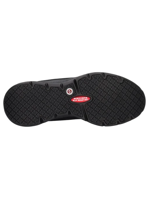 Scarpa da lavoro Skechers Arch-Fit da donna nera