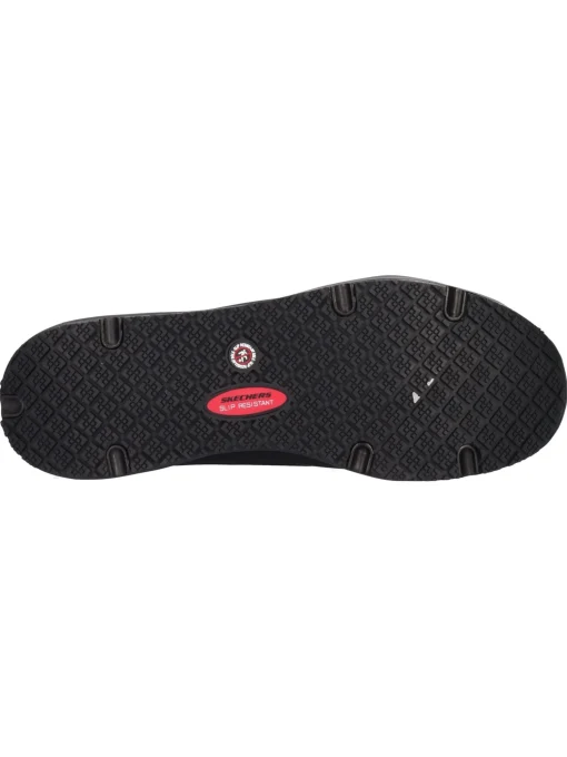 Scarpa da lavoro Skechers Uno Air-Cooled da donna nera