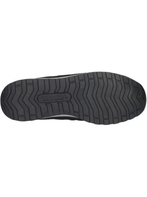Scarpa da lavoro Skechers da uomo nera