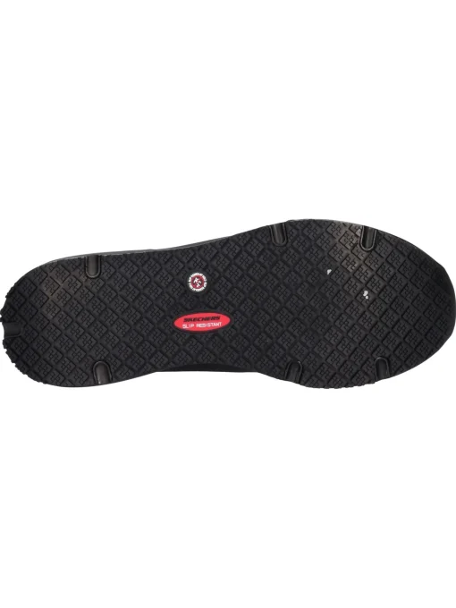 Scarpa da lavoro Skechers da uomo nera