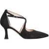 Scarpa elegante con tacco fino Melluso da donna nera glitter