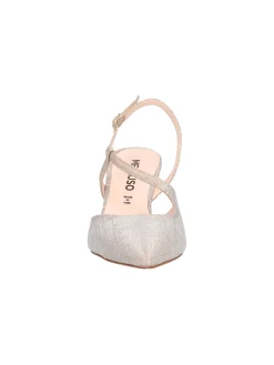 Scarpa elegante con tacco fino Melluso da donna platino