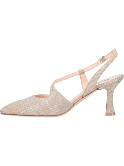 Scarpa elegante con tacco fino Melluso da donna platino