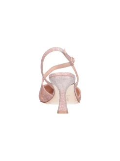 Scarpa elegante con tacco fino Melluso da donna rosa glitter