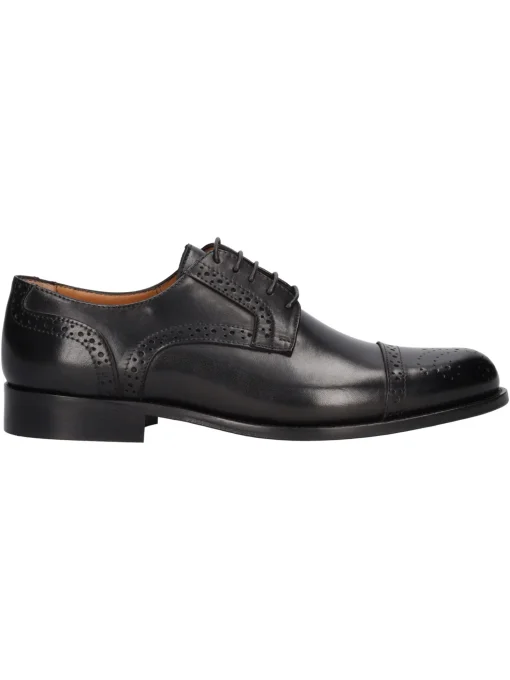 Scarpa elegante Melluso da uomo nera