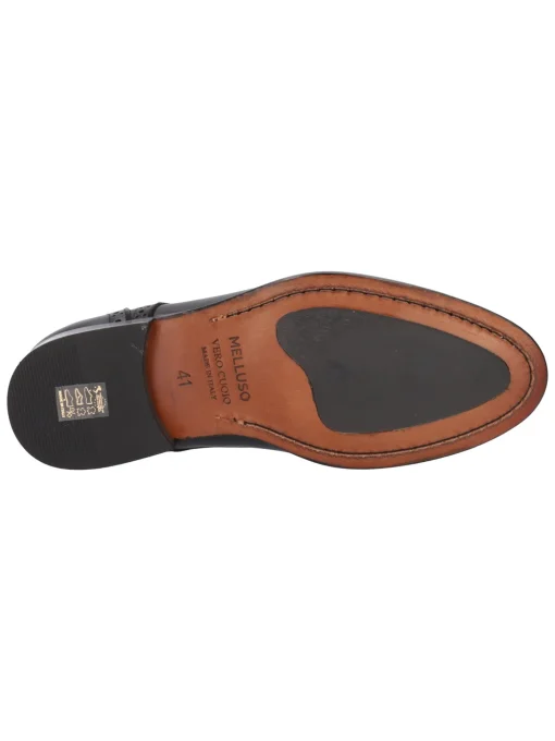 Scarpa elegante Melluso da uomo nera