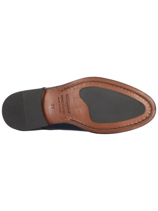 Scarpa elegante Melluso da uomo blu