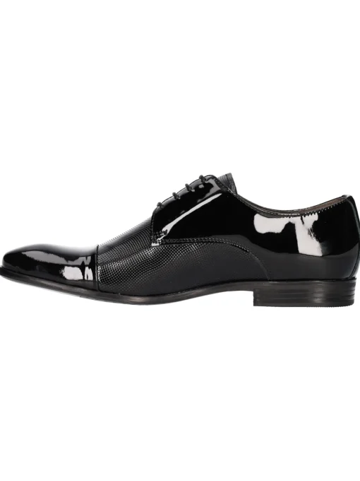 Scarpa elegante Nicola Benson da uomo nera
