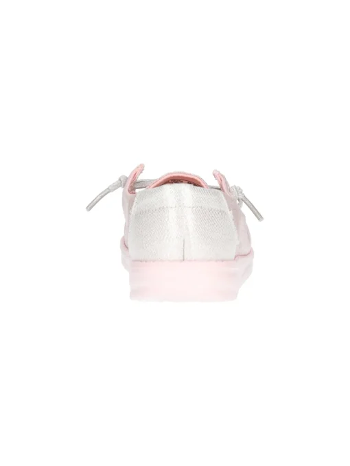 Scarpa Hey Dude Wendy da bambina rosa glitter