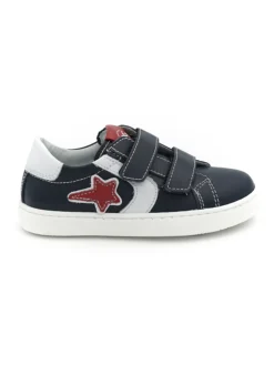 Scarpa Nero Giardini bambino blu
