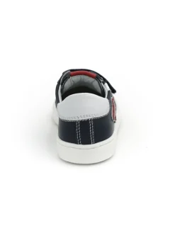 Scarpa Nero Giardini bambino blu