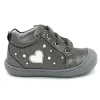 Scarpa Nero Giardini primi passi bambina color argento