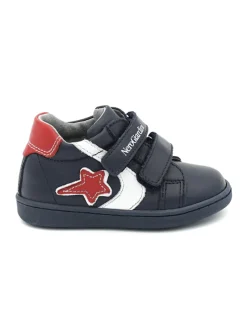 Scarpa Nero Giardini primi passi bambino blu