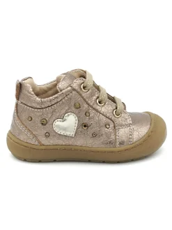 Scarpa Nero Giardini primi passi bambina color oro