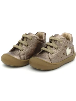 Scarpa Nero Giardini primi passi bambina color oro