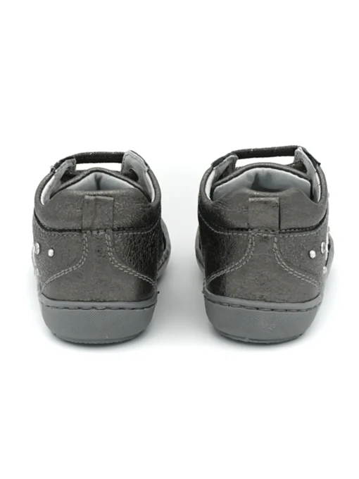 Scarpa Nero Giardini primi passi bambina color argento