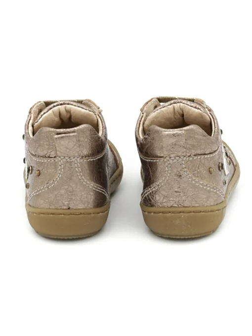 Scarpa Nero Giardini primi passi bambina color oro
