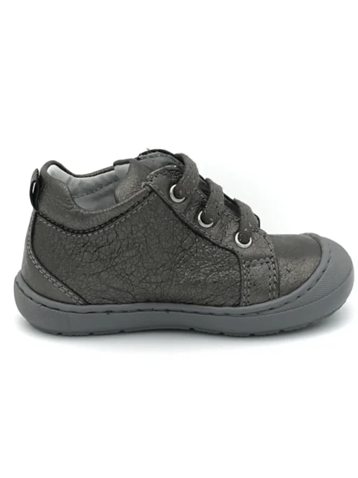 Scarpa Nero Giardini primi passi bambina color argento