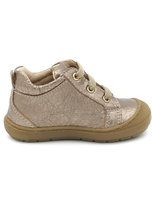 Scarpa Nero Giardini primi passi bambina color oro