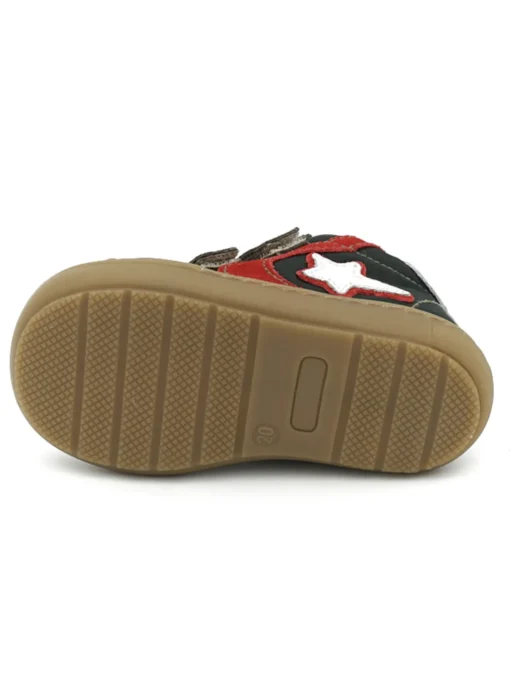 Scarpa Nero Giardini primi passi bambino color bosco