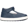 Scarpa semiaperta Balducci primi passi bambino blu