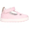 Scarpa semiaperta Balducci primi passi bambina rosa