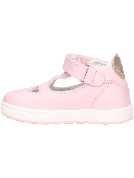Scarpa semiaperta Balducci primi passi bambina rosa