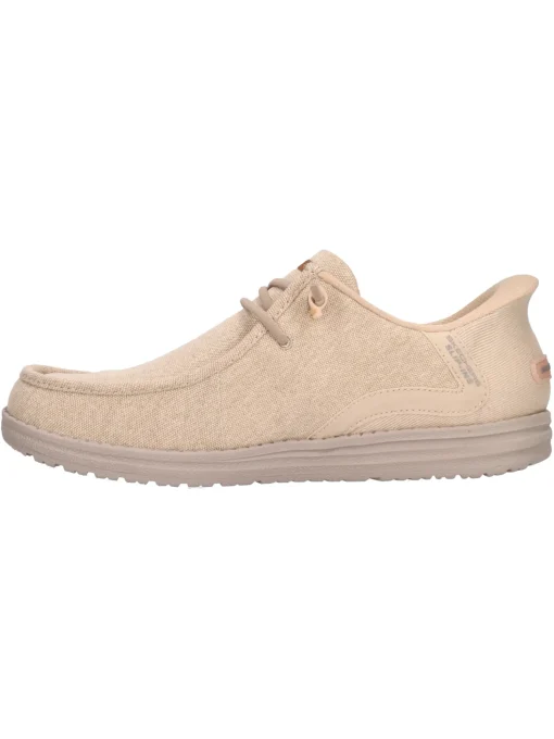 Scarpa Skechers Slip-Ins Vegan da uomo beige