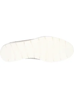 Scarpa slip on Confort da donna platino