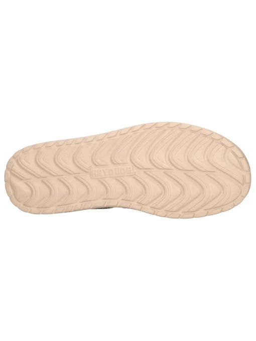 Scarpa slip on Hey Dude Mikka Braided da uomo verde