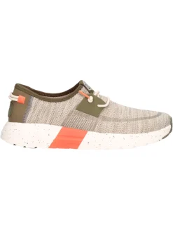 Scarpa slip on Hey Dude Sirocco da uomo verde