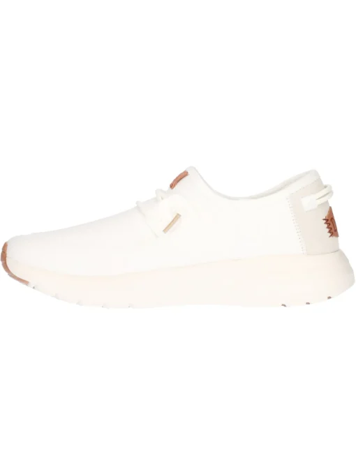 Scarpa slip on Hey Dude Sirocco da uomo bianca