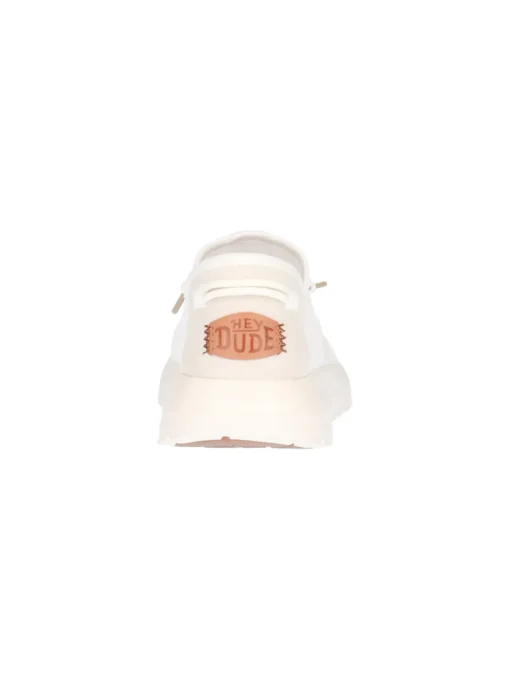 Scarpa slip on Hey Dude Sirocco da uomo bianca