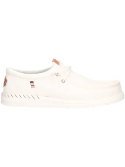 Scarpa slip on Hey Dude Wally Funk da uomo bianca