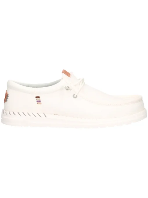 Scarpa slip on Hey Dude Wally Funk da uomo bianca