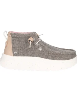 Scarpa slip on Hey Dude Wendy da donna grigia