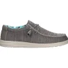 Scarpa slip on Hey Dude Wally Sox da uomo grigio