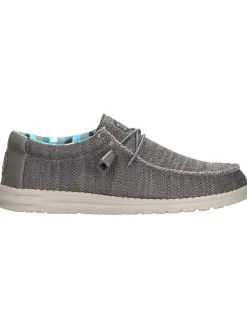Scarpa slip on Hey Dude Wally Sox da uomo grigio