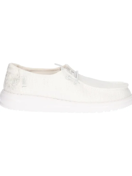 Scarpa slip on Hey Dude Wendy da bambina bianca