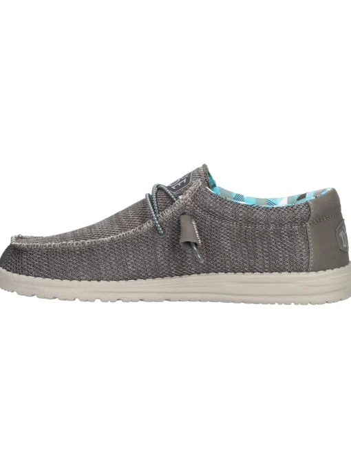 Scarpa slip on Hey Dude Wally Sox da uomo grigio