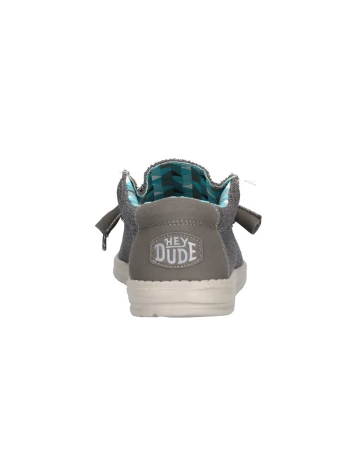 Scarpa slip on Hey Dude Wally Sox da uomo grigio