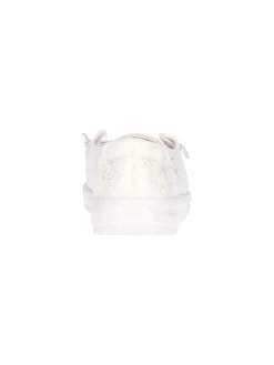 Scarpa slip on Hey Dude Wendy da bambina bianca