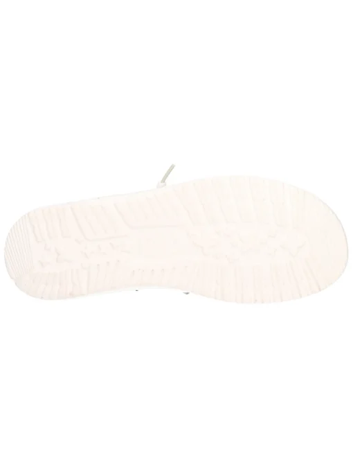 Scarpa slip on Hey Dude Wally Funk da uomo bianca