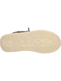 Scarpa slip on Hey Dude Wally Sox da bambino verde militare
