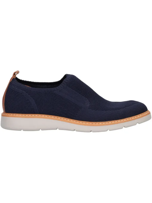Scarpa slip on Igiu0026amp;Co da uomo in tessuto blu